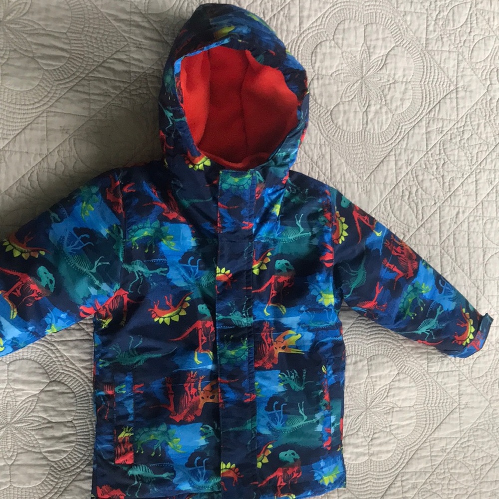 Gymboree boys’ snow coat with removable lining